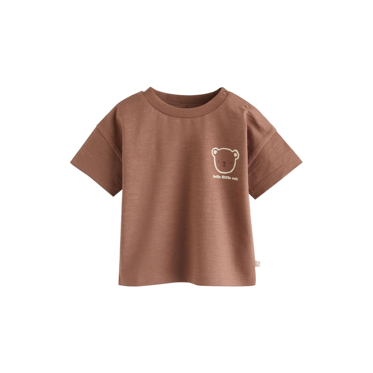 Ensemble haut et legging pour bébé ours à damier marron, NEXT