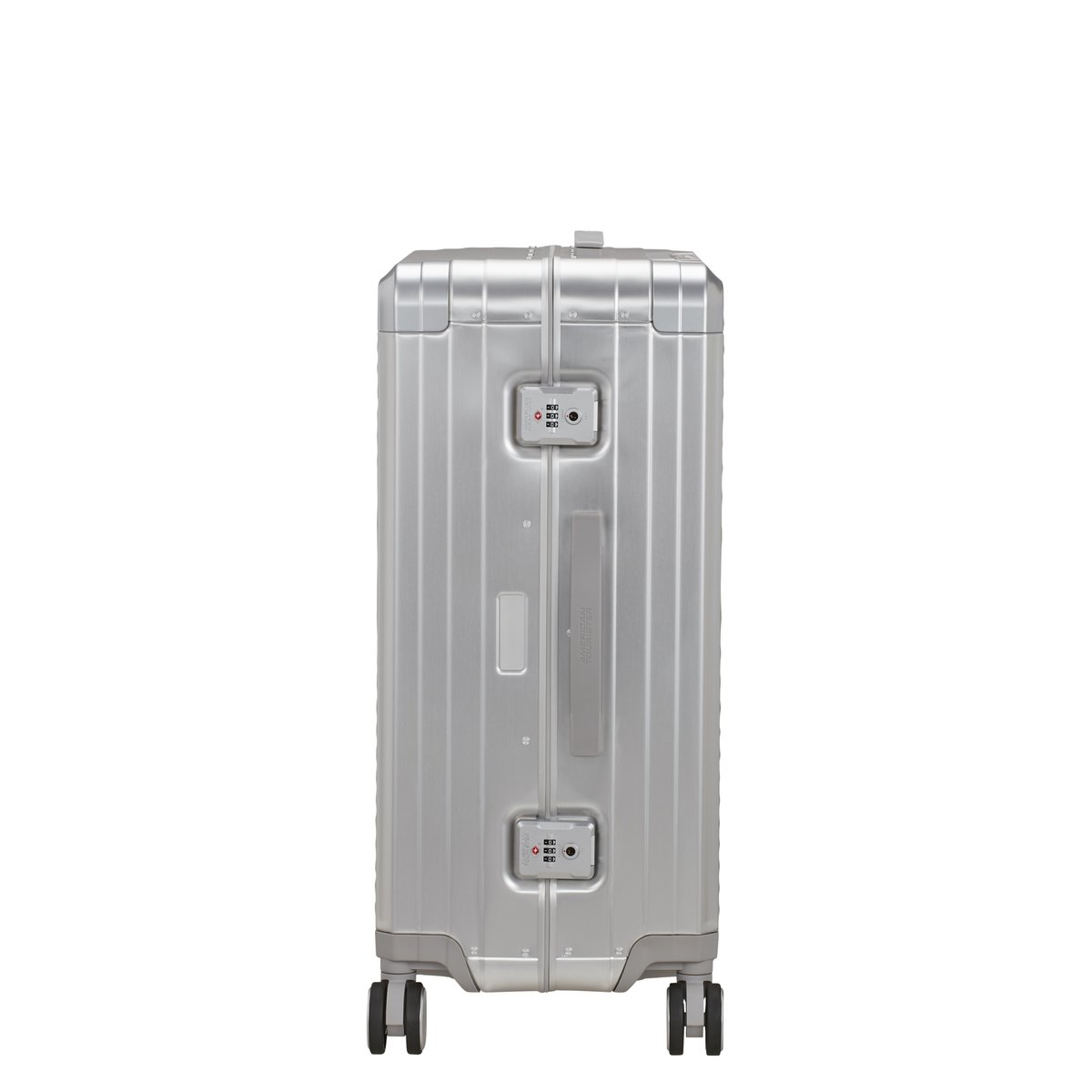 Soundbox alu valise 4 roues taille M silver, AMERICAN TOURISTER