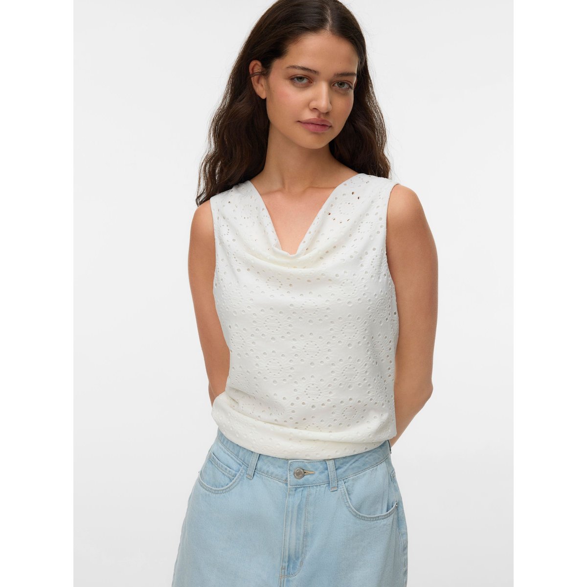 Top snow white, VERO MODA