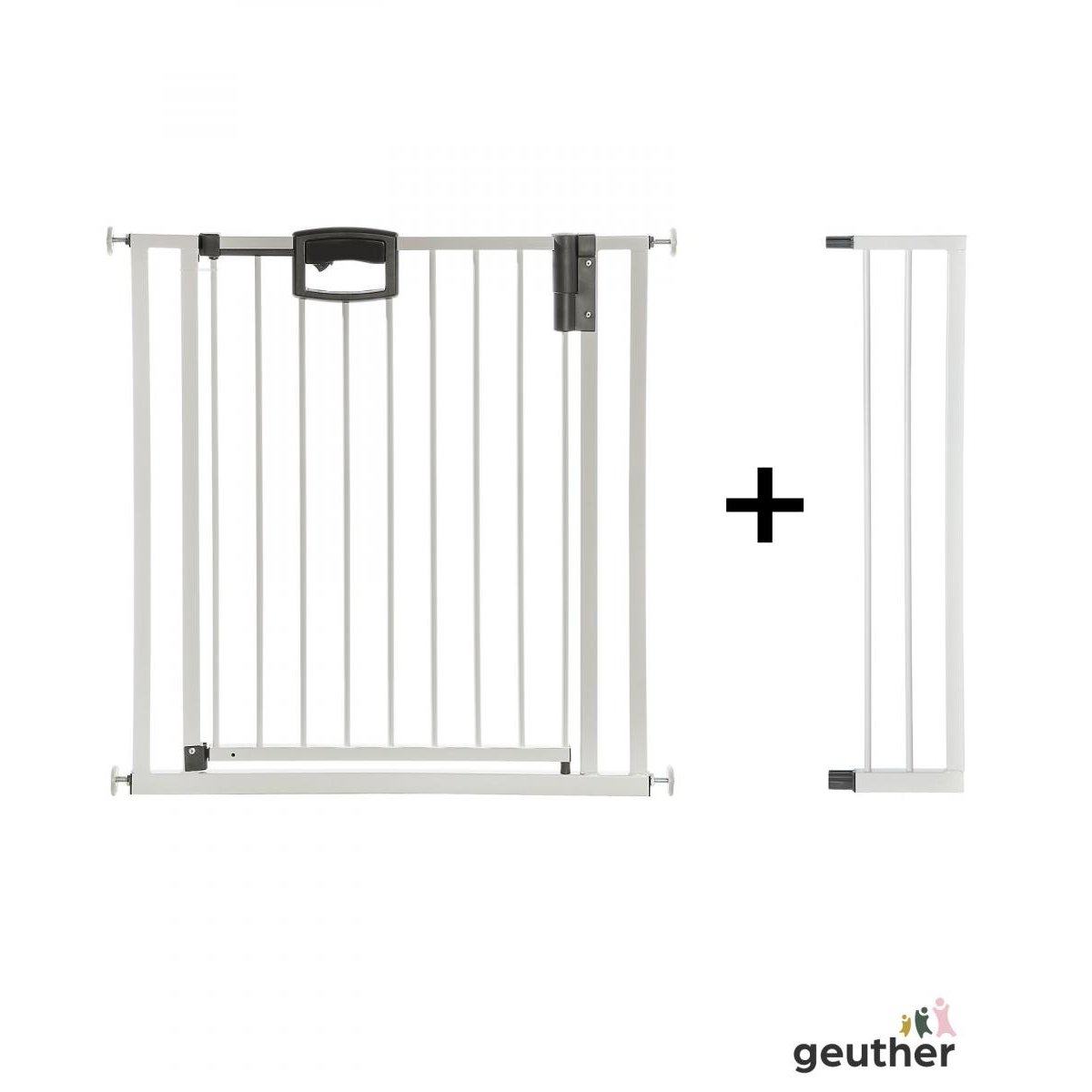 Barrière de porte à pression Easylock Plus métal96,5 cm 104,5 cm couleur unique, GEUTHER