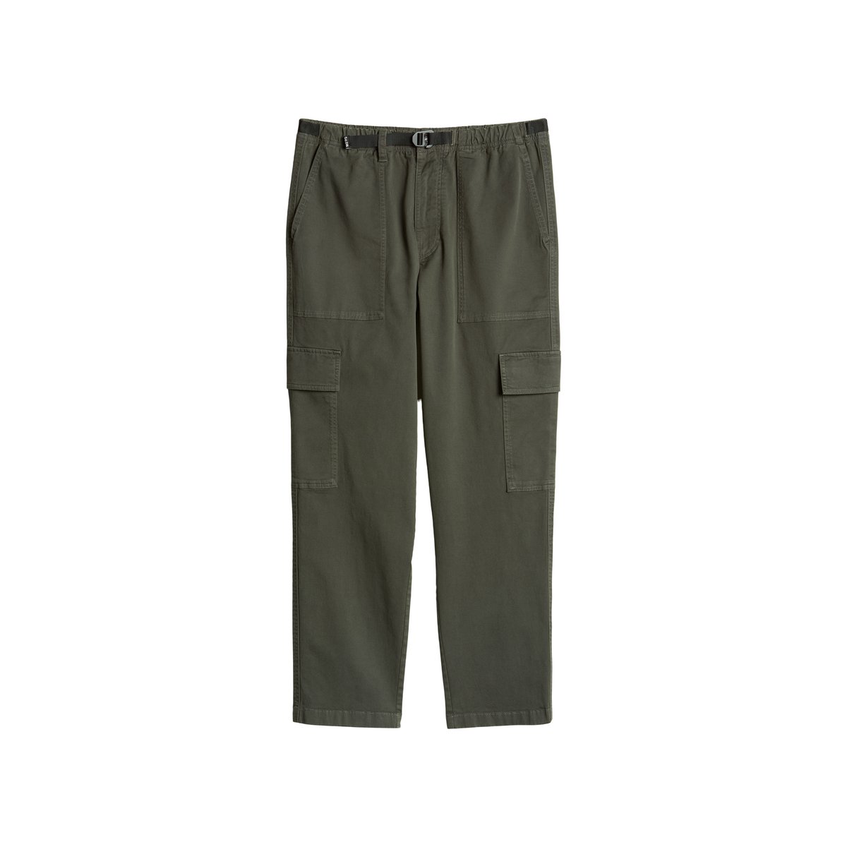 Pantalon cargo modèle Sune, coupe classique en twill de coton bio extensible vert, MARC O’POLO DENIM