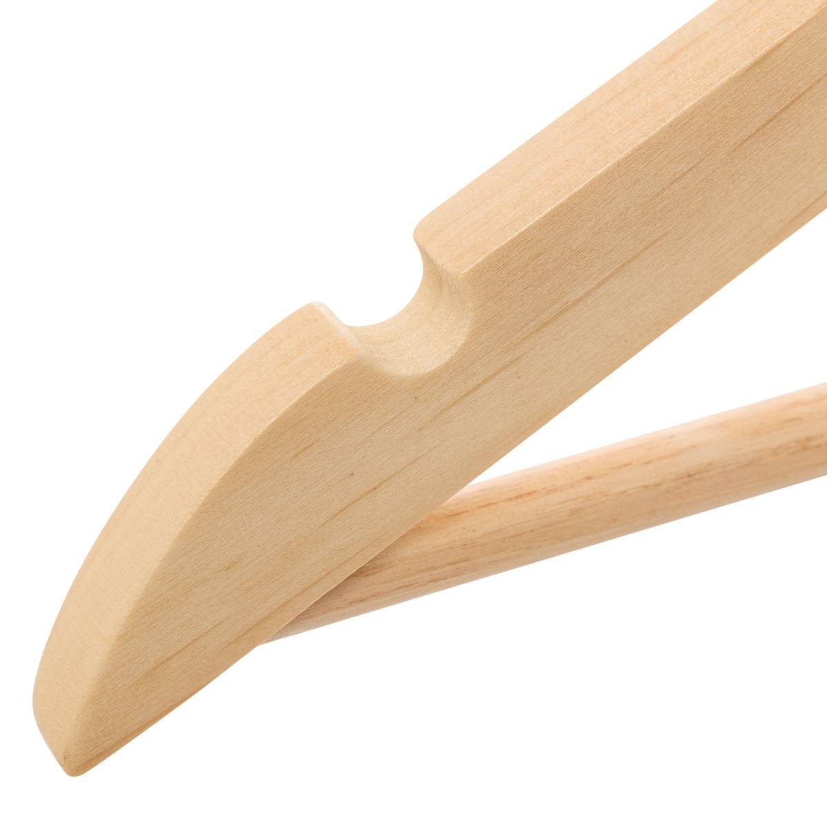 Lot de 4 cintres en bois HANG'UP beige, 5FIVE SIMPLY SMART