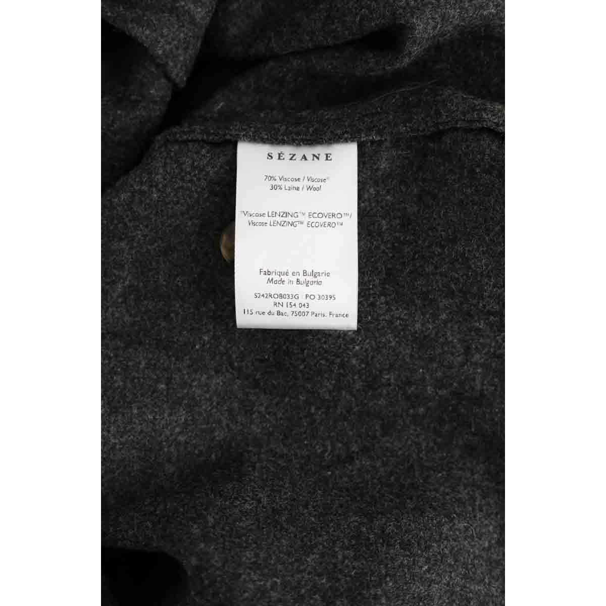 Robe - Très Bon État anthracite, SEZANE