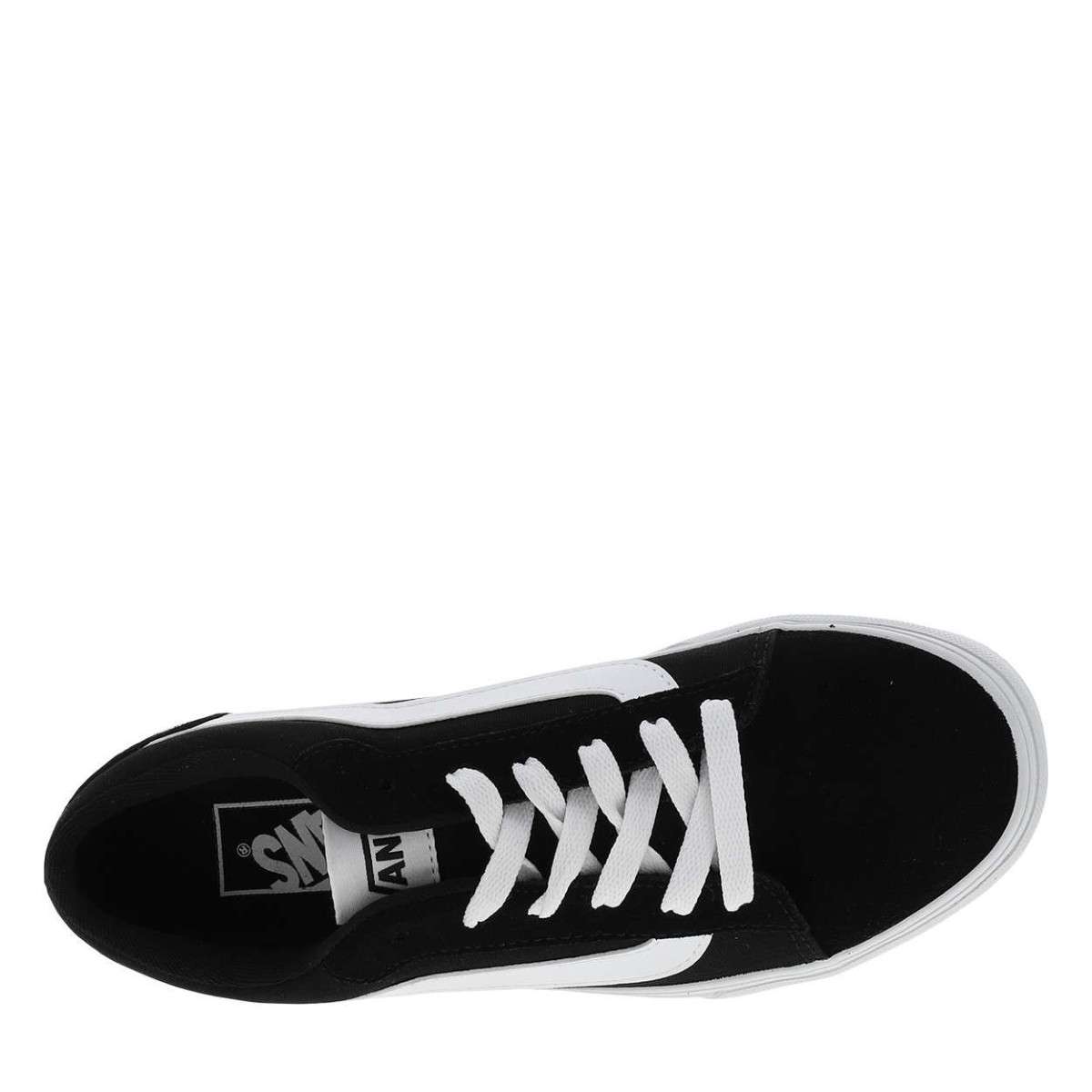 Baskets VERO LS talon plat noir, VANS