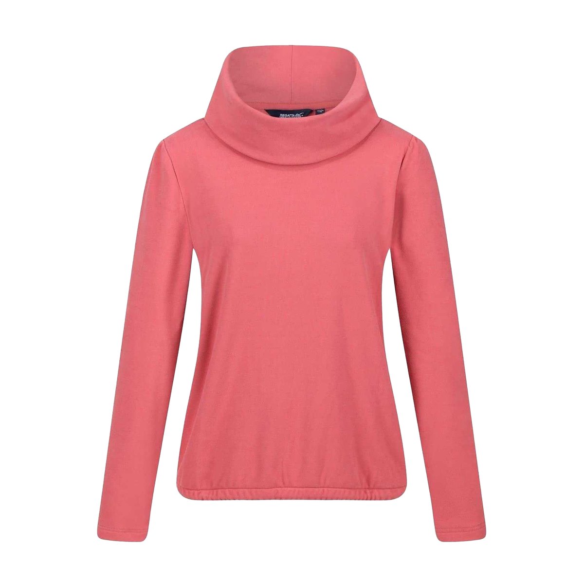 Sweat uni à col bénitier rouge clair, REGATTA