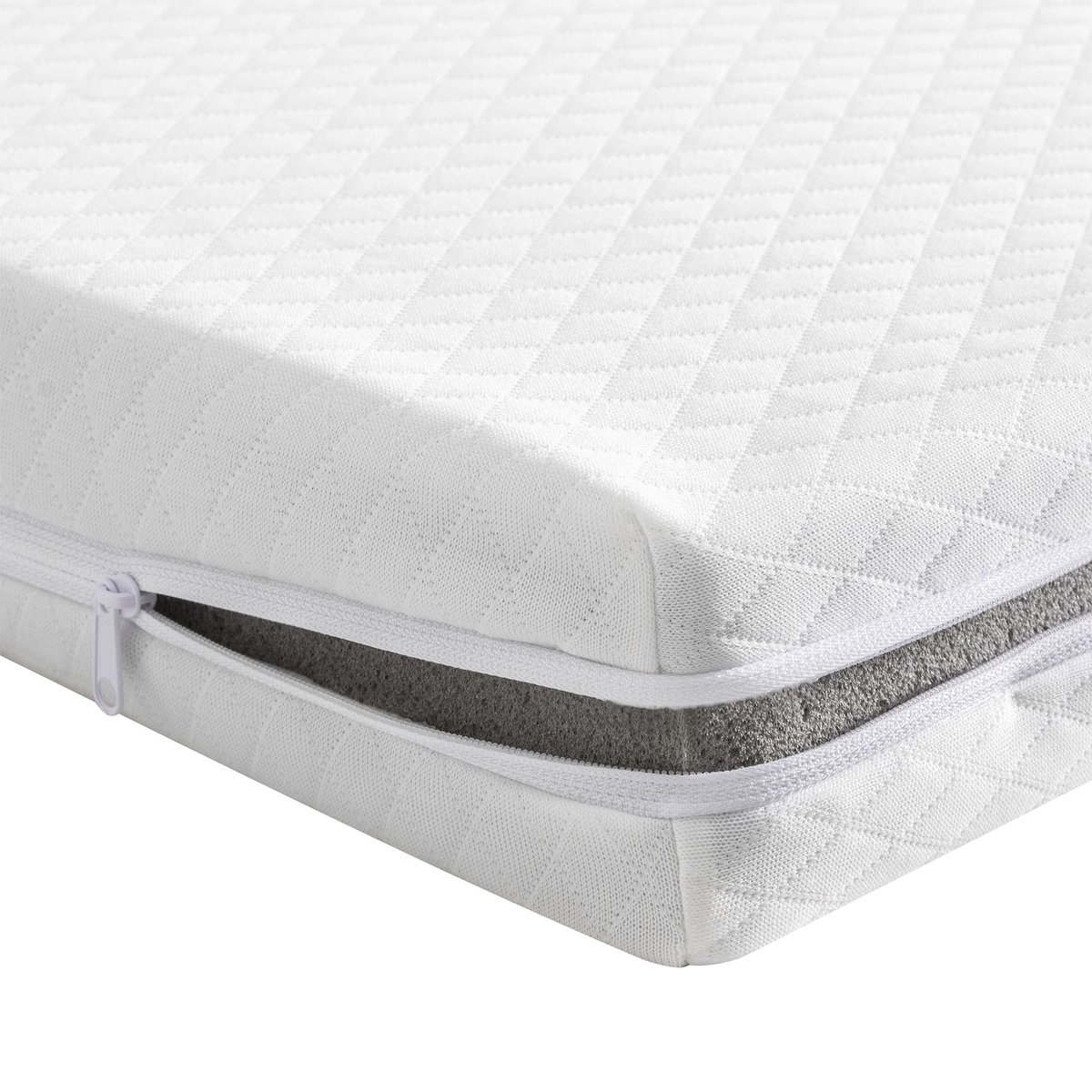 Matelas mousse Aurore 400 canapé-lit convertible blanc, SOMEO