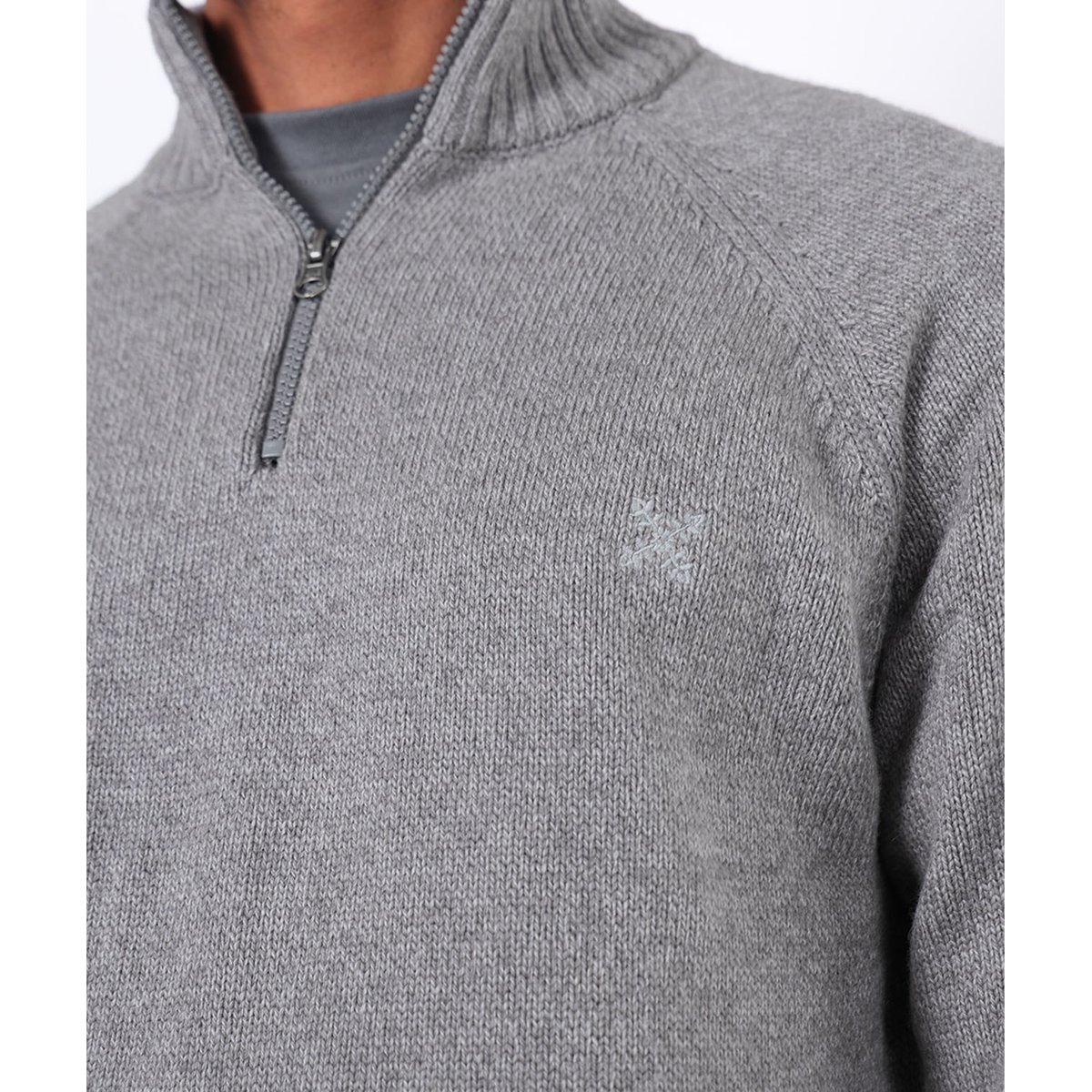 Pull TRUCKIE dark grey heather, OXBOW