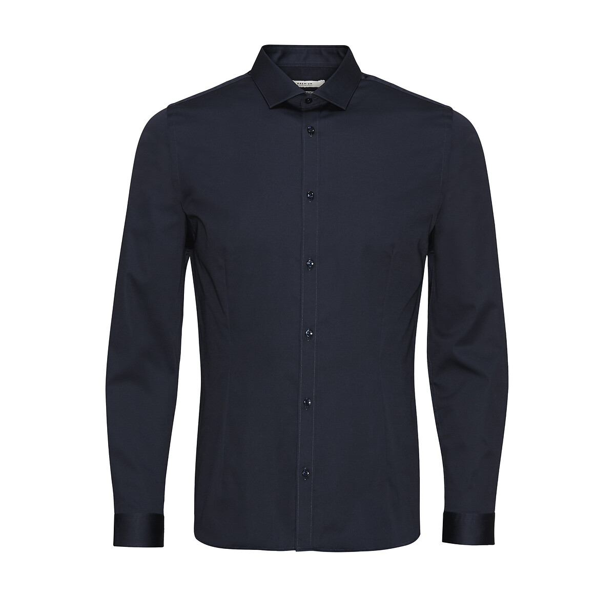 Chemise super slim bleu marine, JACK & JONES
