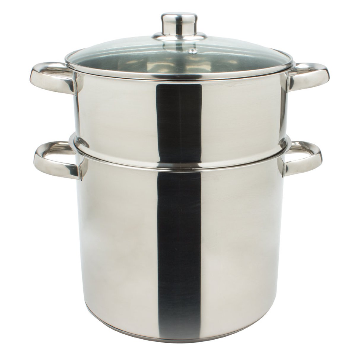 Couscoussier inox 22 cm 6 litres argent / métallique, TREND'UP