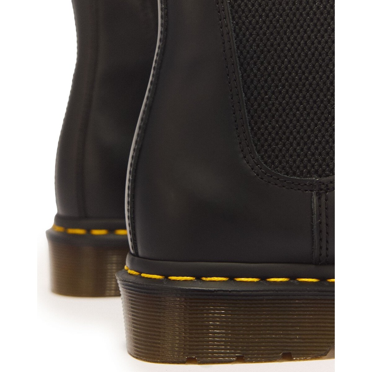 Boots chelsea en cuir 2976 YS Smooth noir, DR. MARTENS