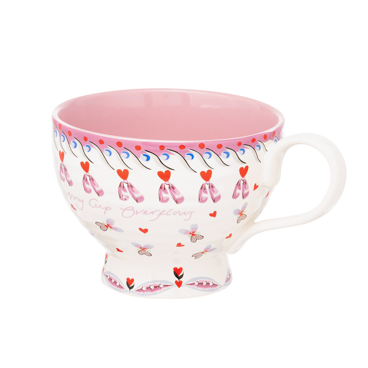 "My Cup Of Everything" Hug Mug pink, CATH KIDSTON