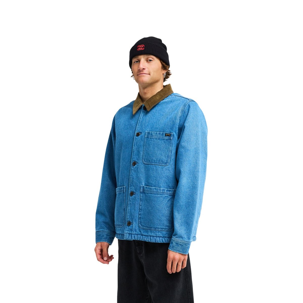 Veste workwear avec doublure en sherpa CHORE bleu bleach, BILLABONG