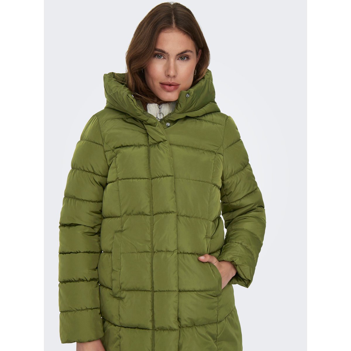 Doudoune verte - winter moss 1, ONLY
