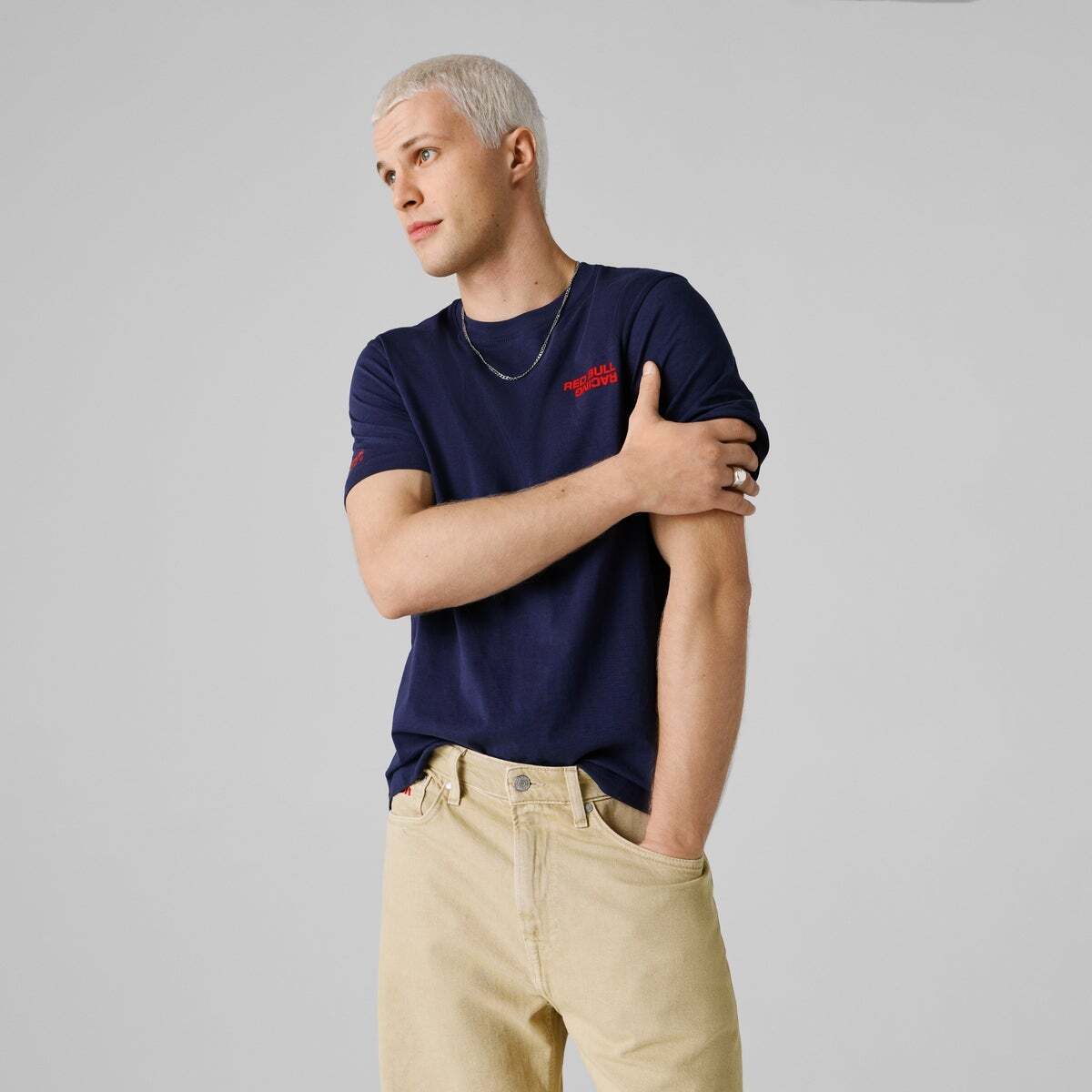 Red Bull Racing T-Shirt Coupe Regular Avec Logo marine, PEPE JEANS