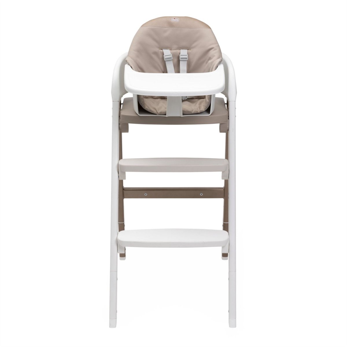 Chaise haute Crescendo Up Pearl Cooper re_lux blanc, CHICCO