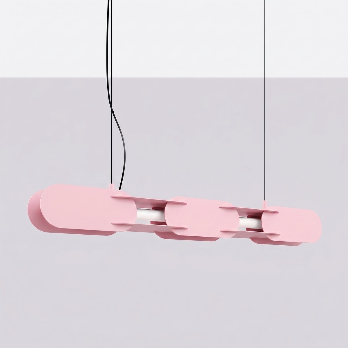 Suspension Acier Rose LED 1 Chain rose, EDEN