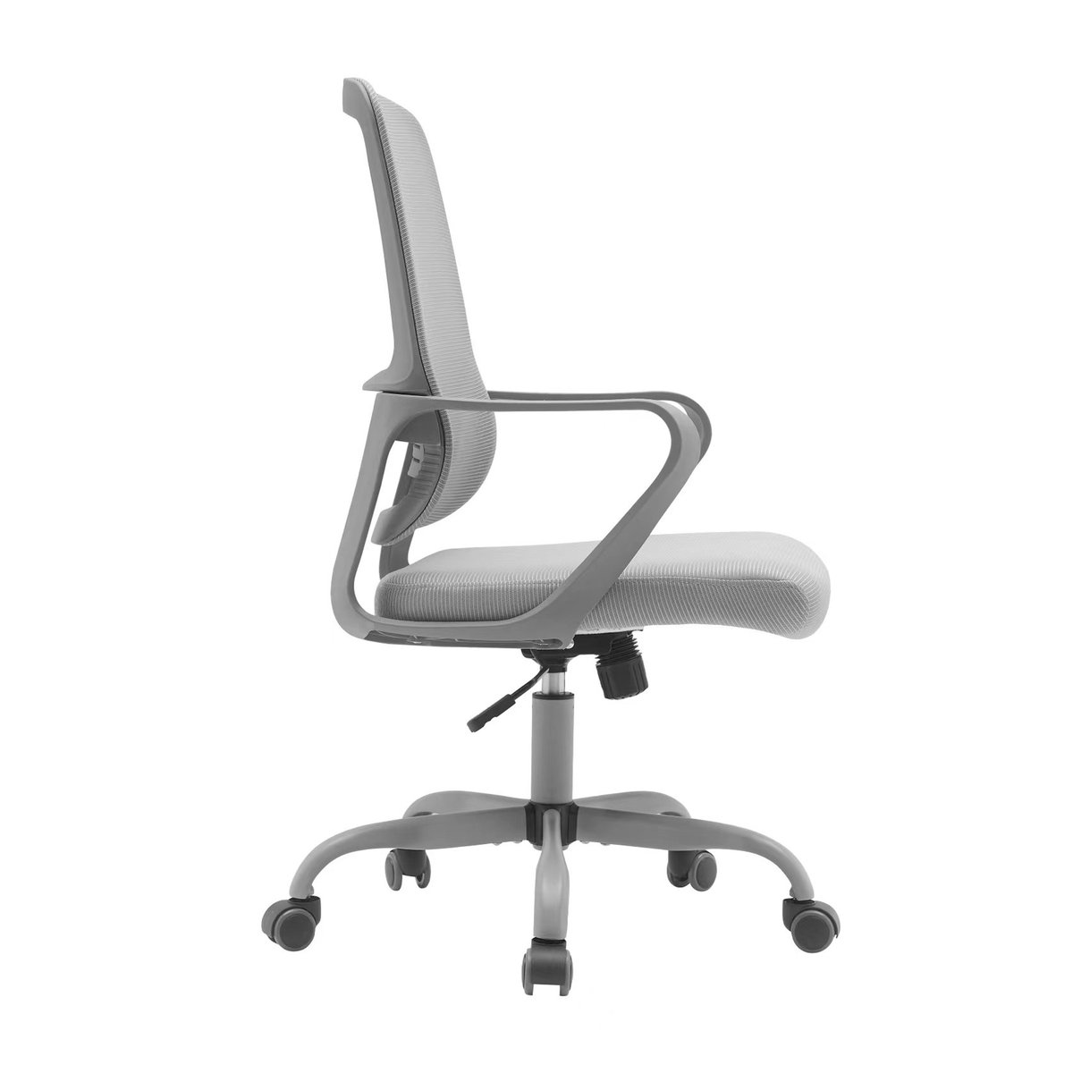 Chaise de bureau, NOAH gris, HISPANOHOGAR