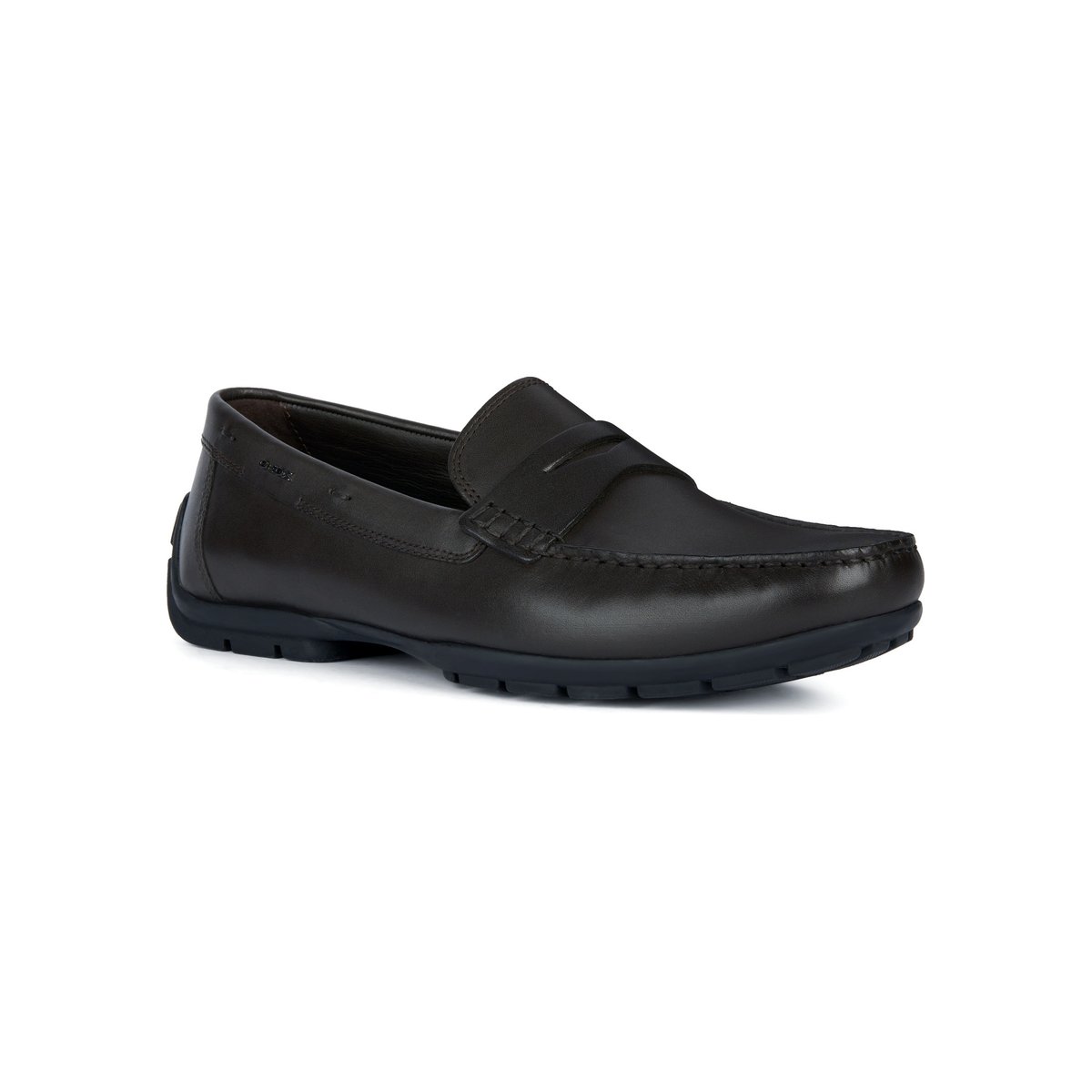 Mocassins U MONER W 2FIT brun foncé, GEOX