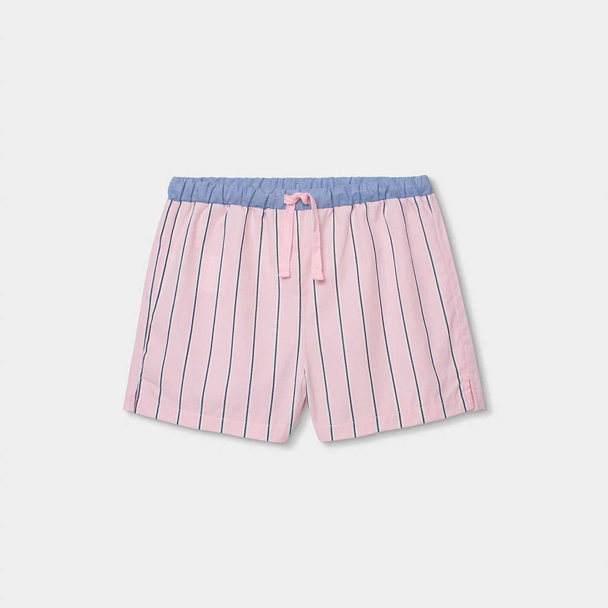 Pyjama coton rayures rose, BOBOLI
