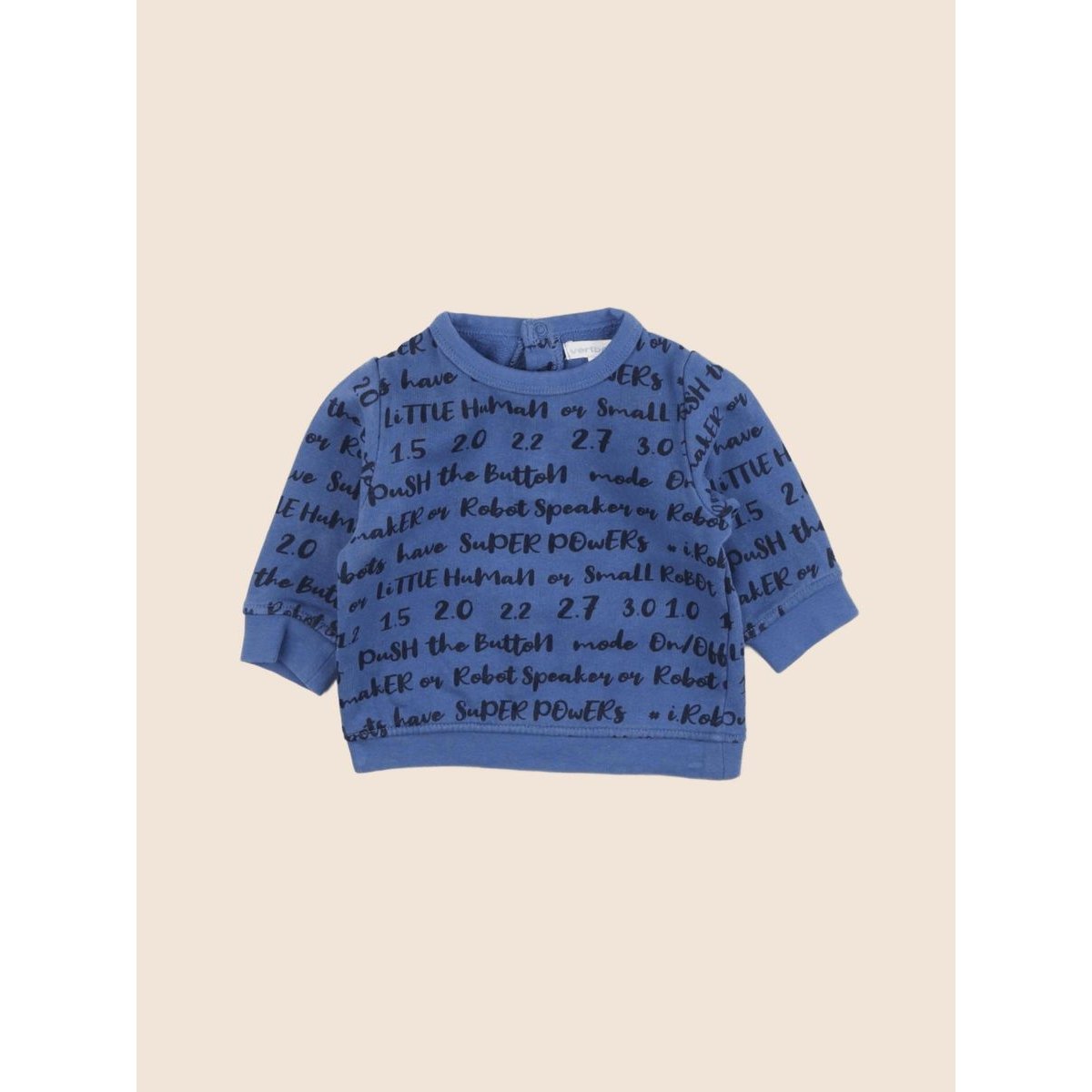 Sweat - Très bon état bleu, VERTBAUDET