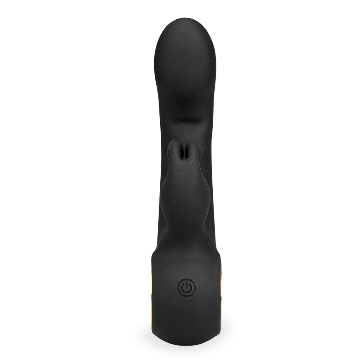 Mini vibromasseur rabbit vibrations et mouvements First Love noir, LOVE AND VIBES