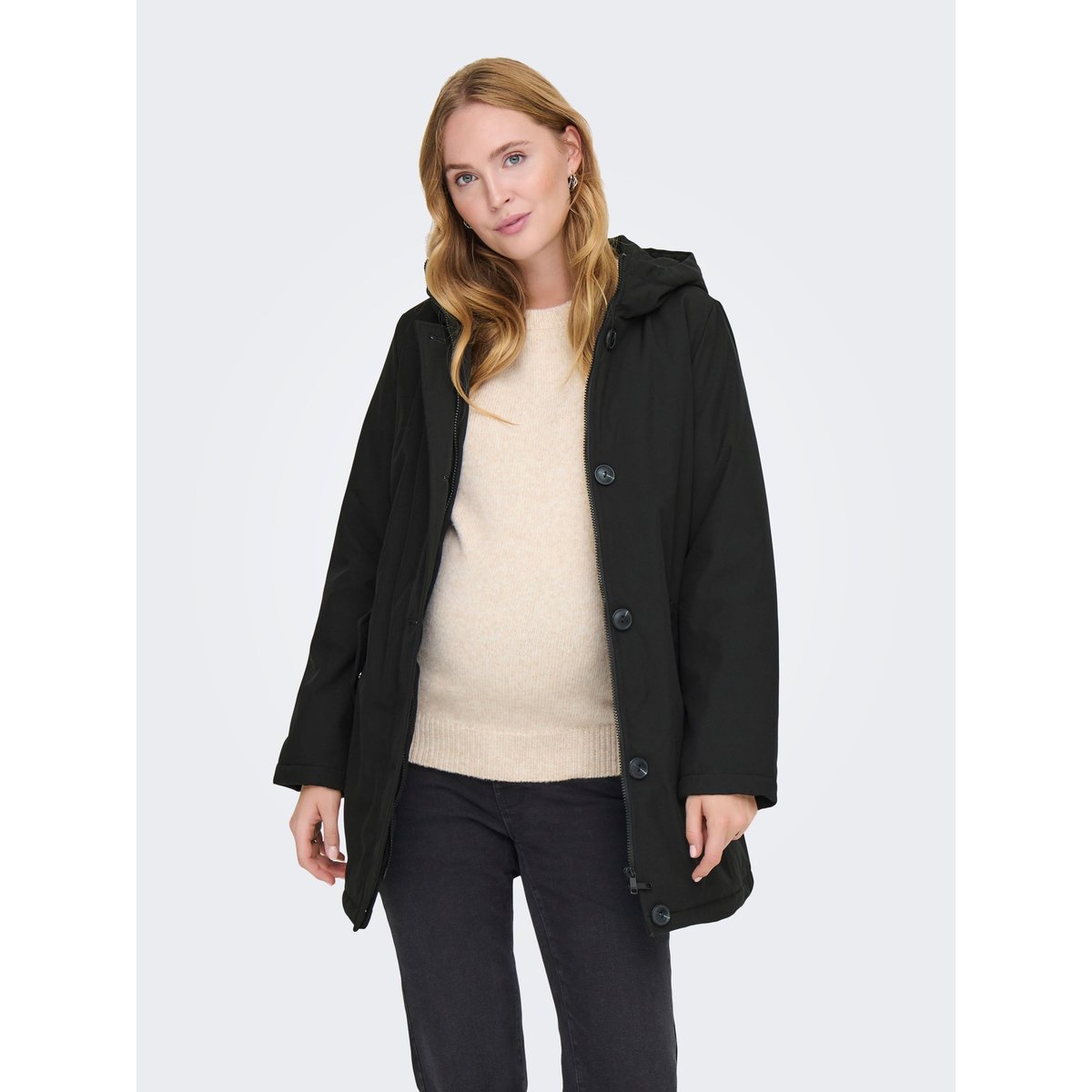Parka Longue noire - black, ONLY