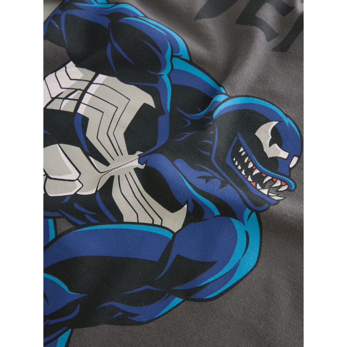 T-shirt marvel impression arrière grey venom, NEXT