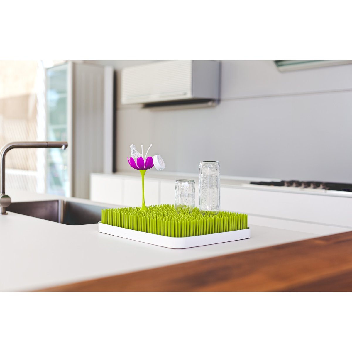 Sèche biberon gazon Grass vert vert, BOON