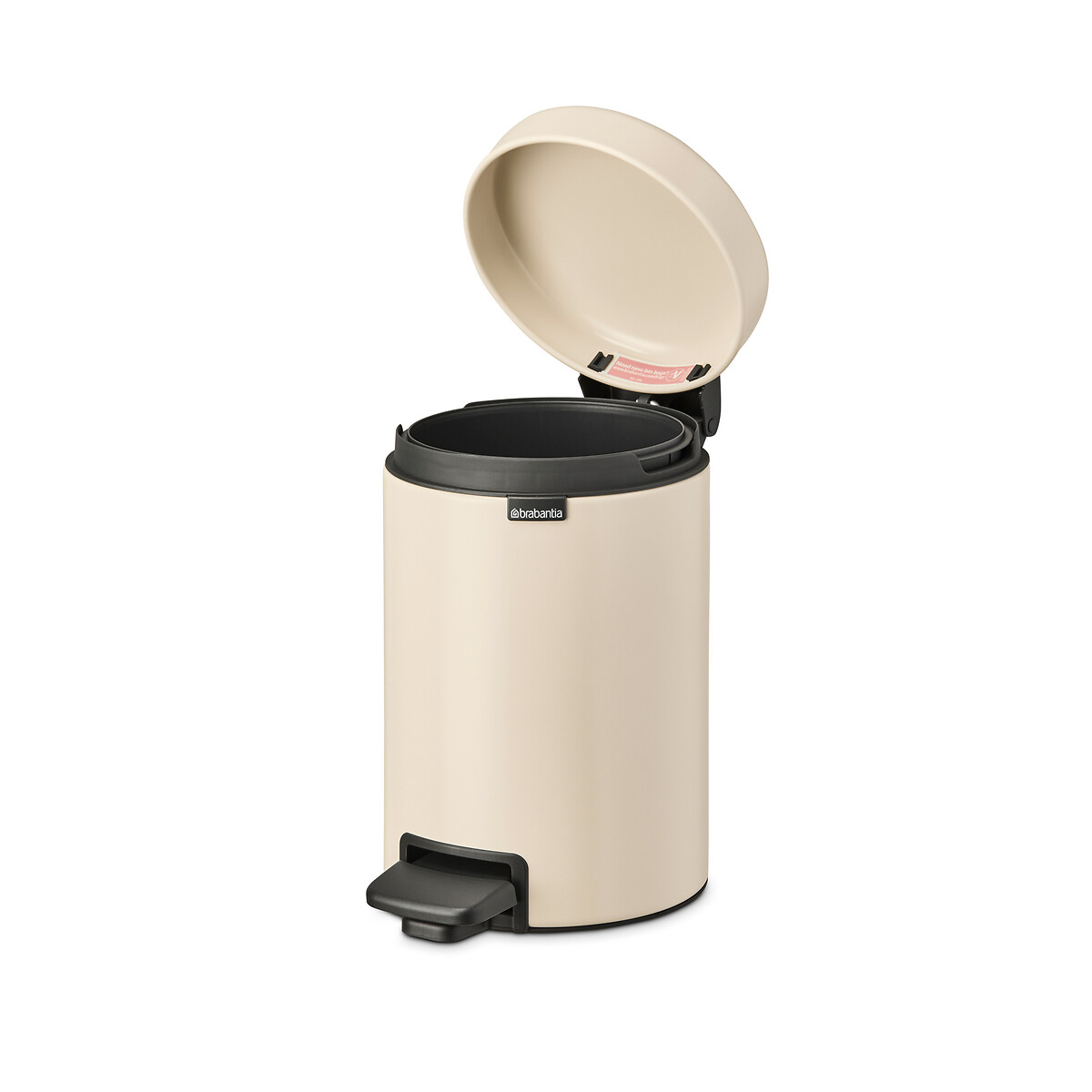 NewIcon Pedal Bin, 3L soft beige, BRABANTIA