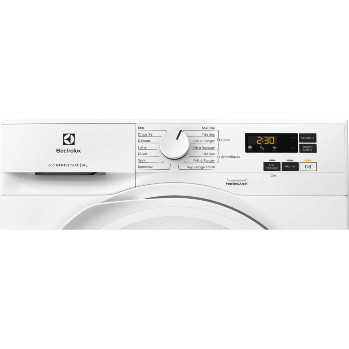 Sèche linge pompe à chaleur EW6HI6184DB couleur unique, ELECTROLUX