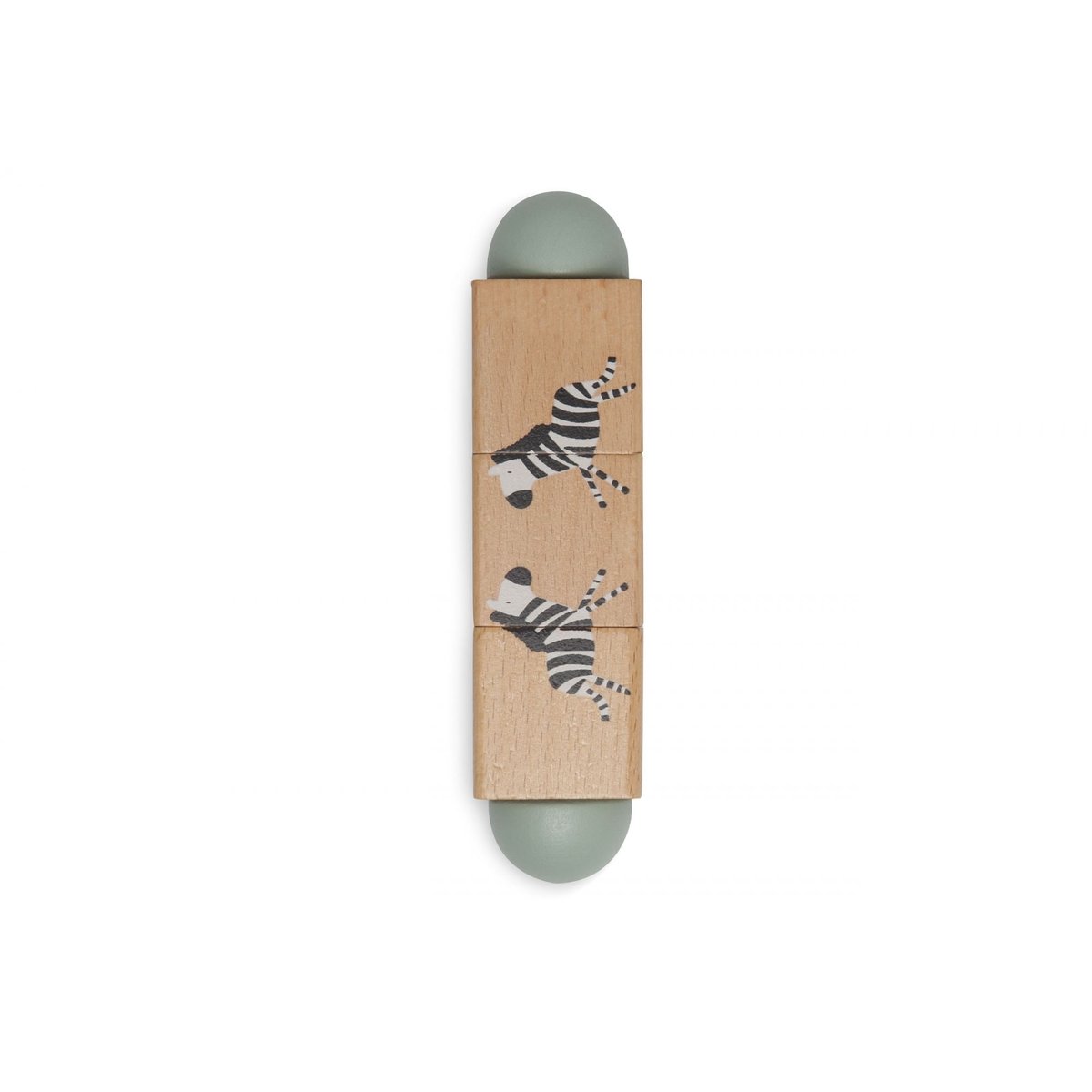 Puzzle en bois rotatif vert, marron, JOLLEIN