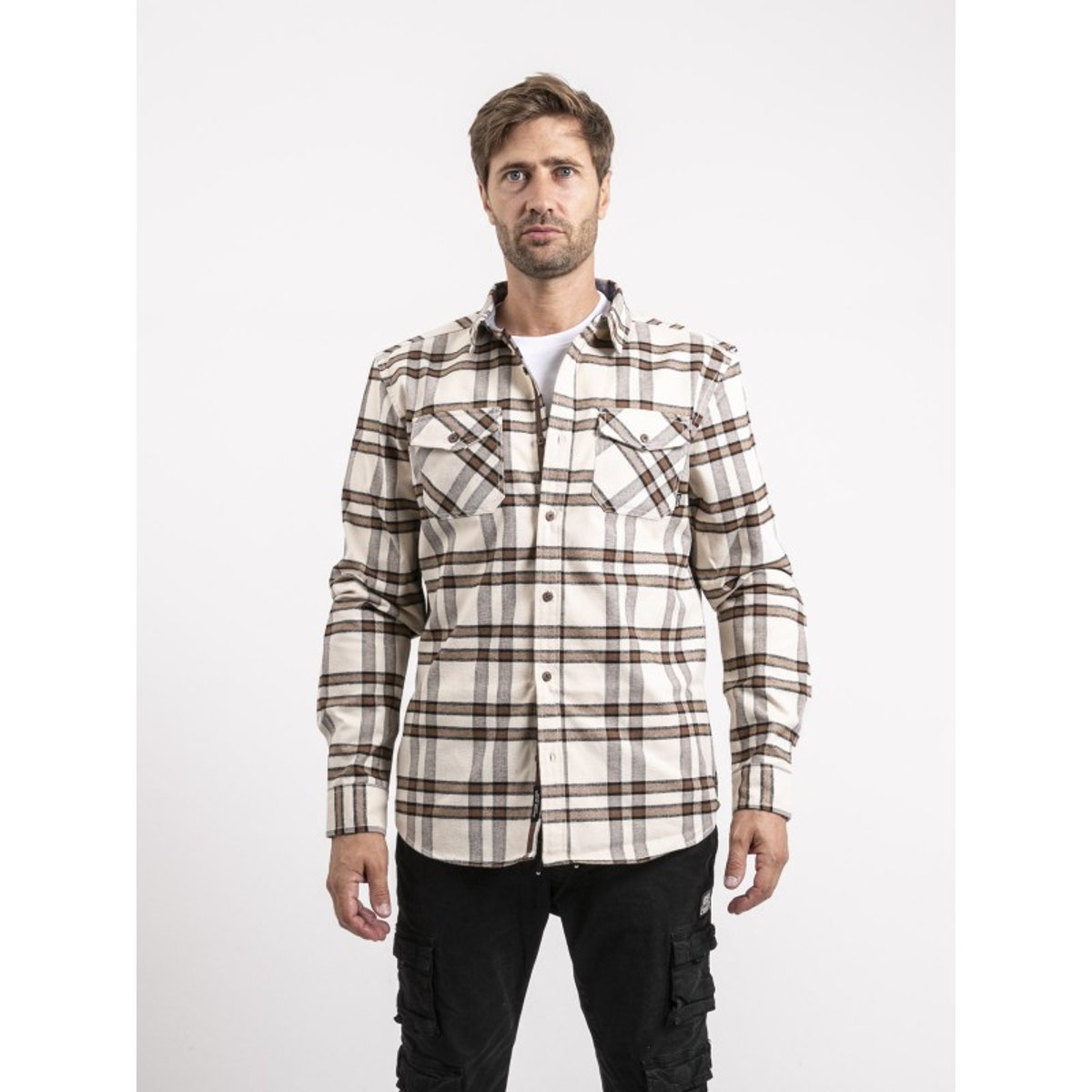 Chemise Manches Longues Tomapal ecru, RITCHIE