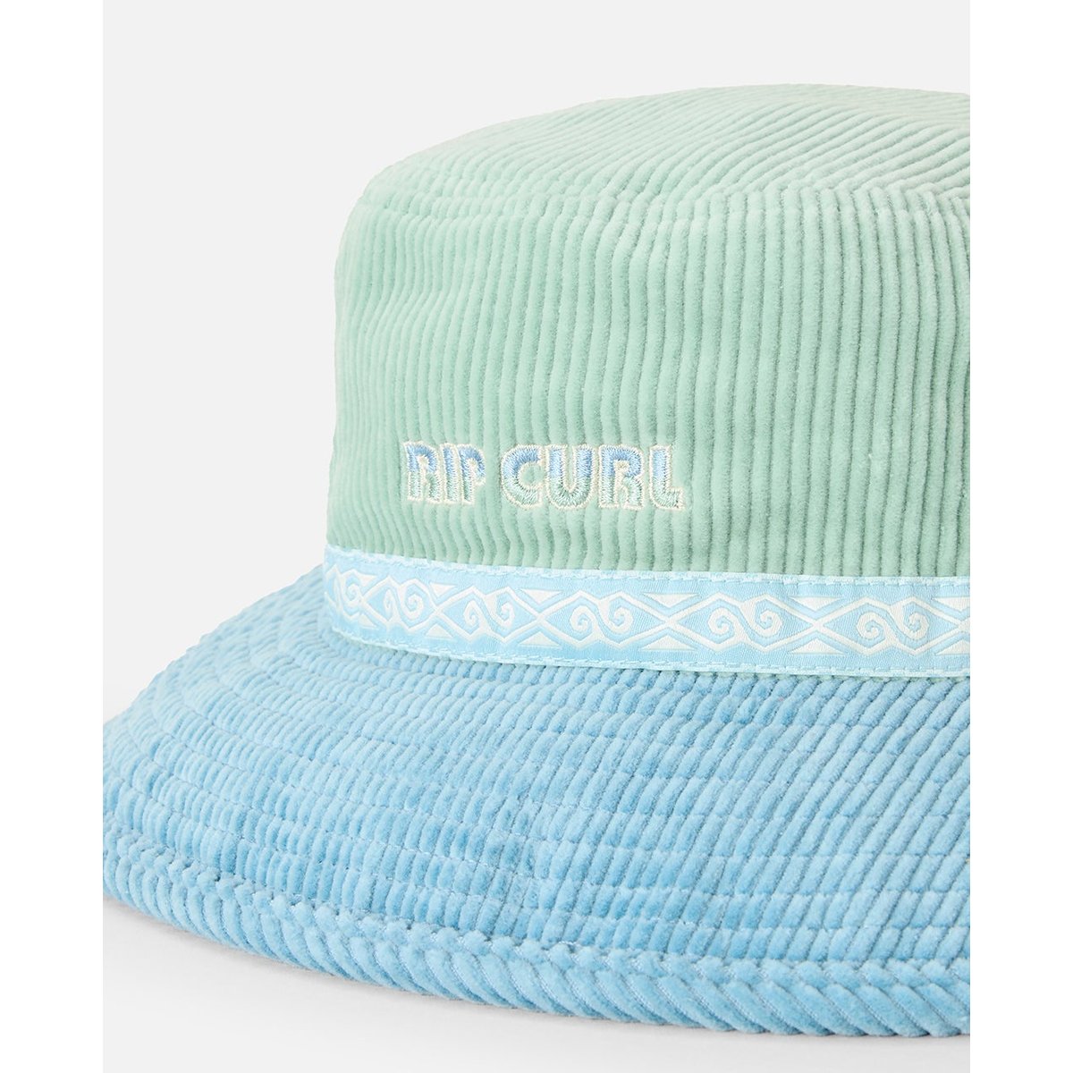 Casquette en velours côtelé COSMIC Kiss menthe vintage/bleu, RIP CURL