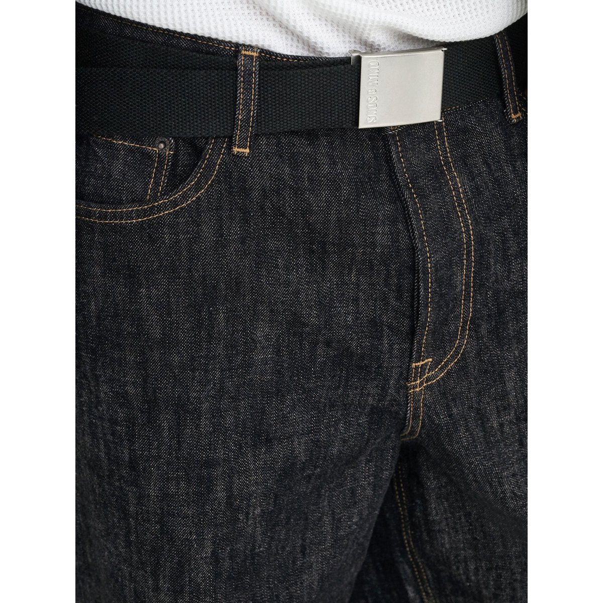 Jean À Jambe Large black denim, ONLY & SONS