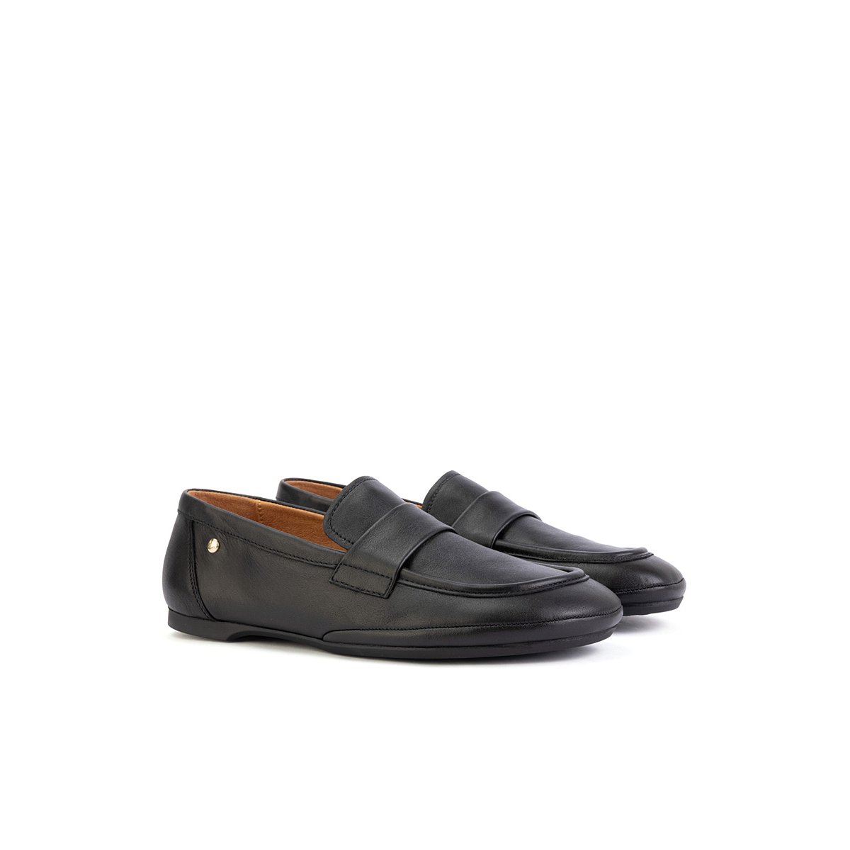 Mocassins cuir Carmona black, PIKOLINOS