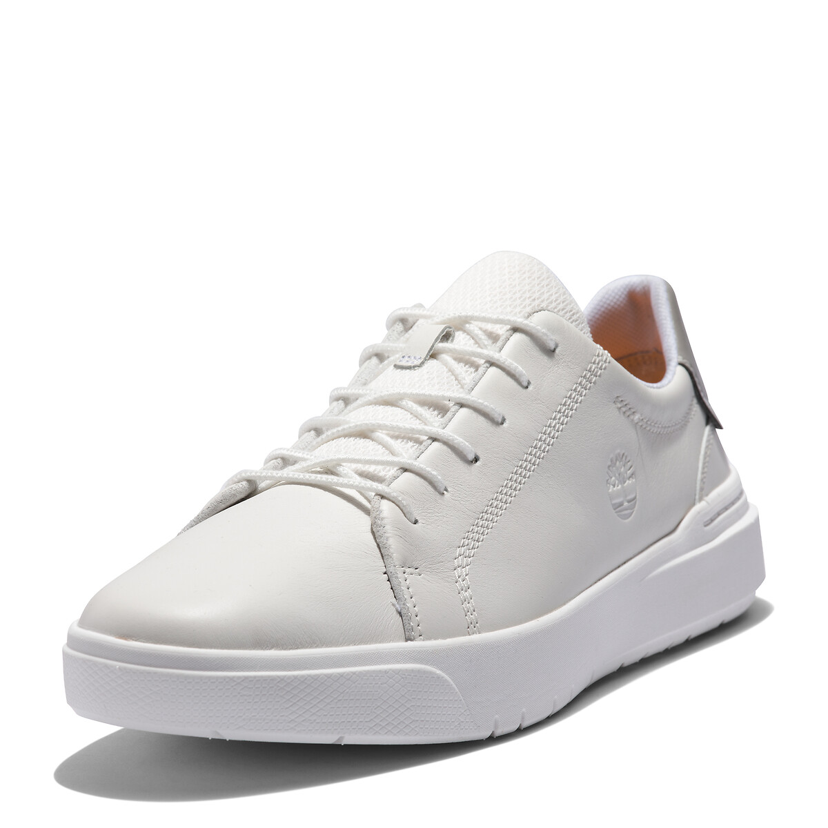 Baskets en cuir Seneca Bay blanc, TIMBERLAND