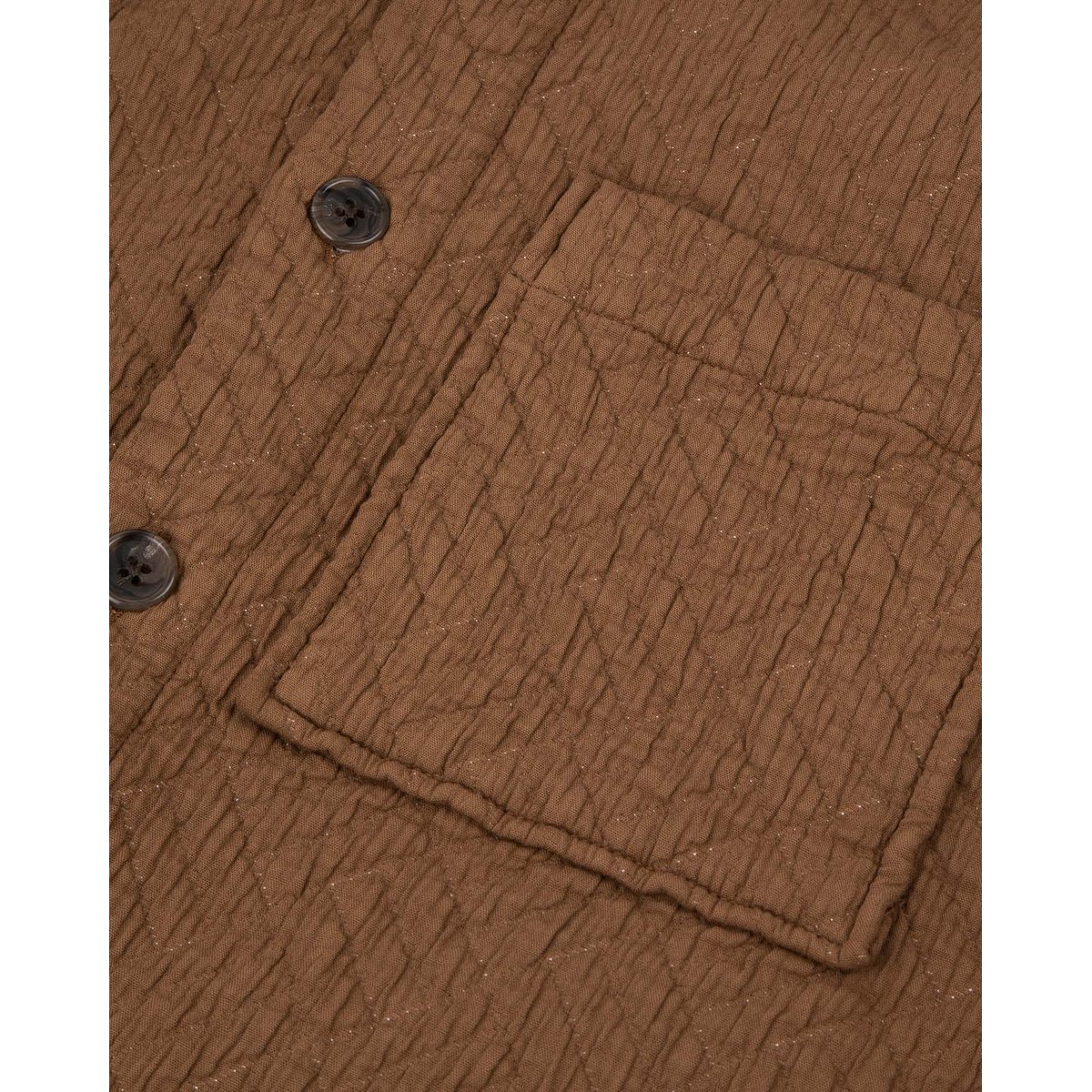 Chemise coton GASTINE camel, FAGUO