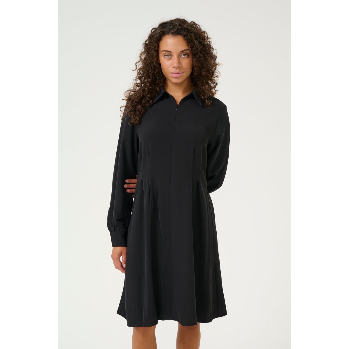 Robe noir black deep, KAFFE