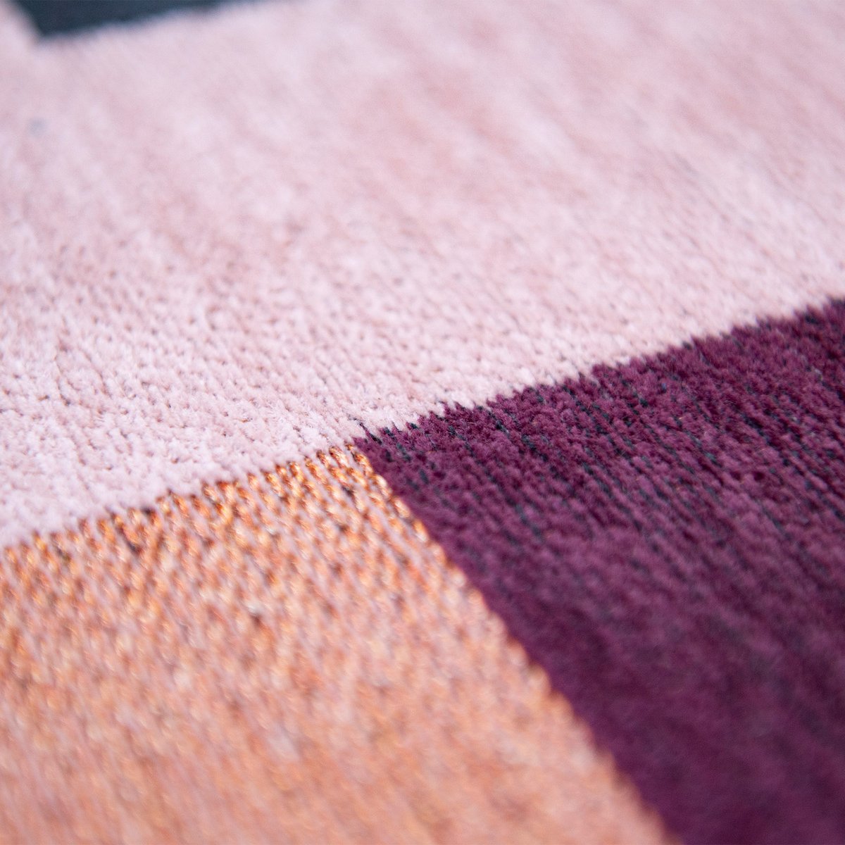 Tapis intérieur/extérieur tissé plat PINK ROCK rose, NOVATREND