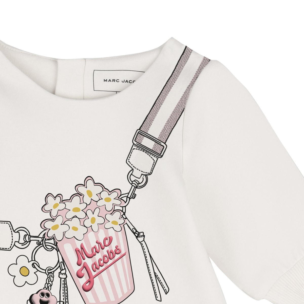 Robe à manches longues creme, MARC JACOBS