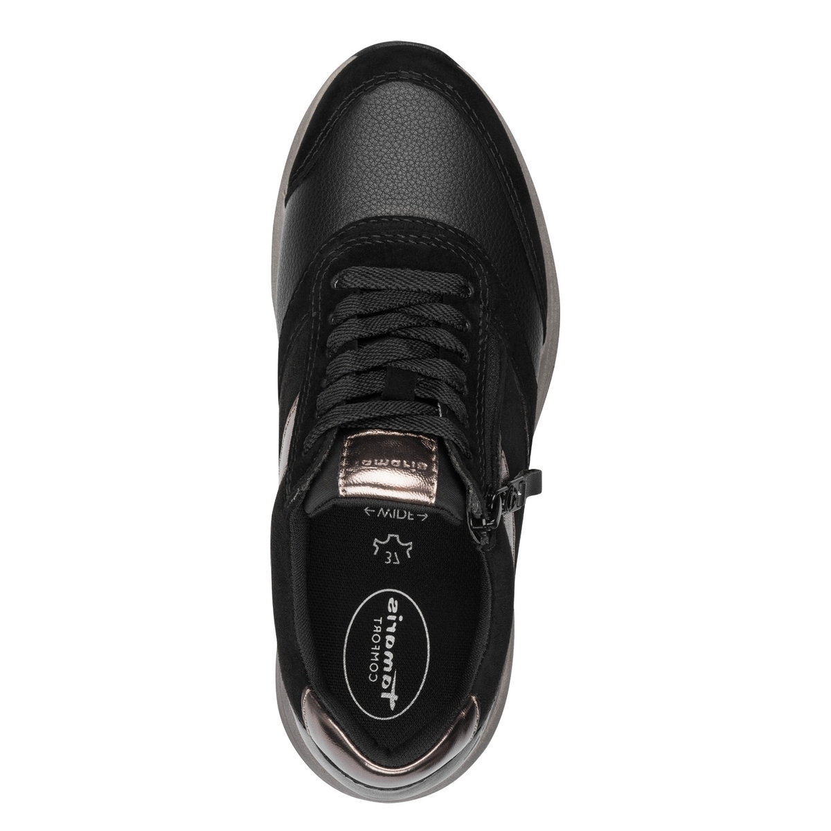 Basket comfort weite noir combiné, TAMARIS