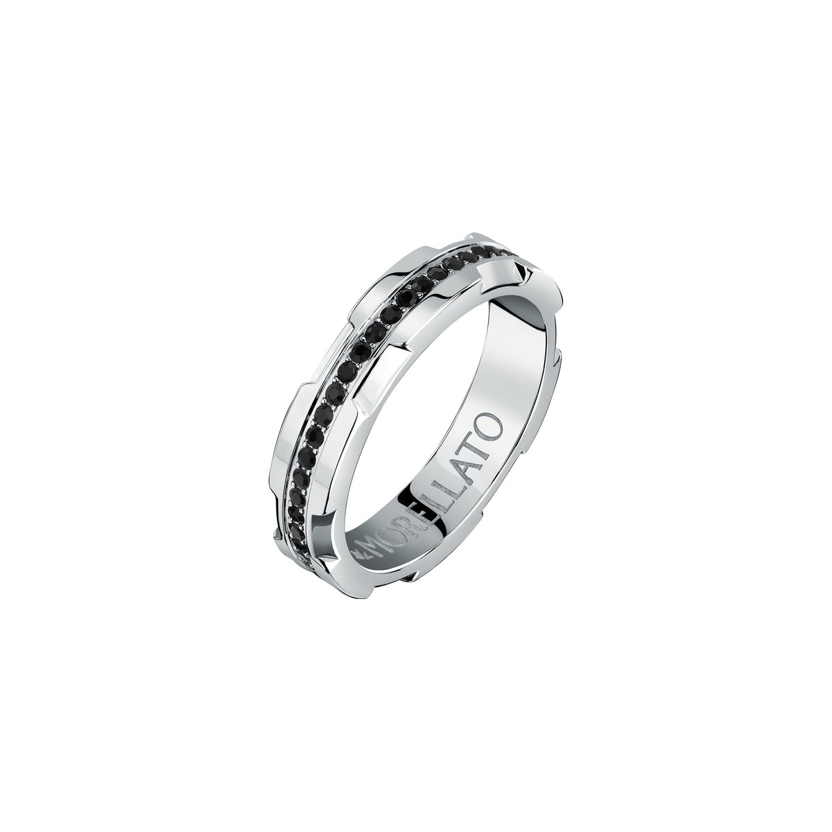 Bague en Acier, Pierre PP URBAN argent, MORELLATO