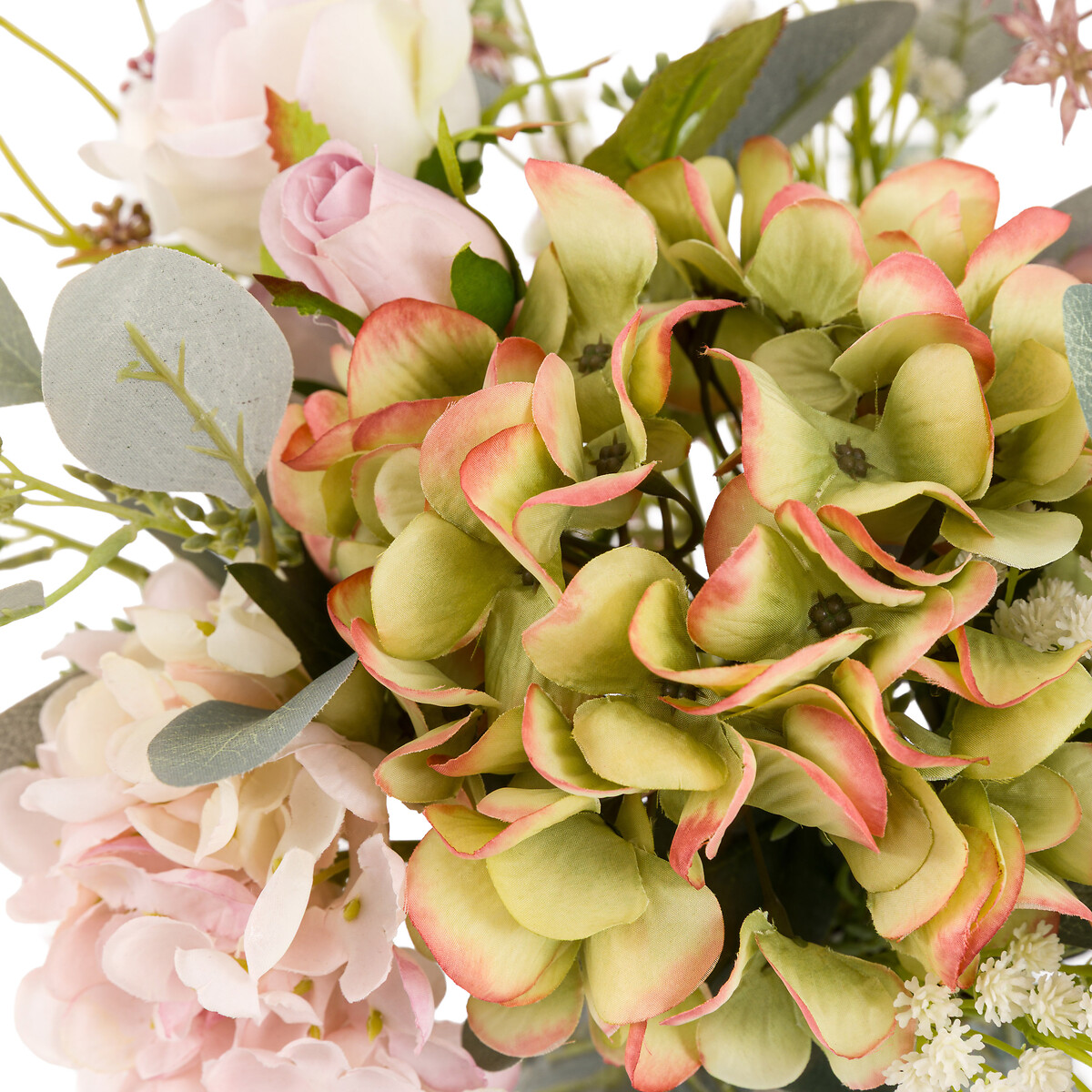 Hydrangea Arrangement in Ceramic Vase green, ÉDITÉ
