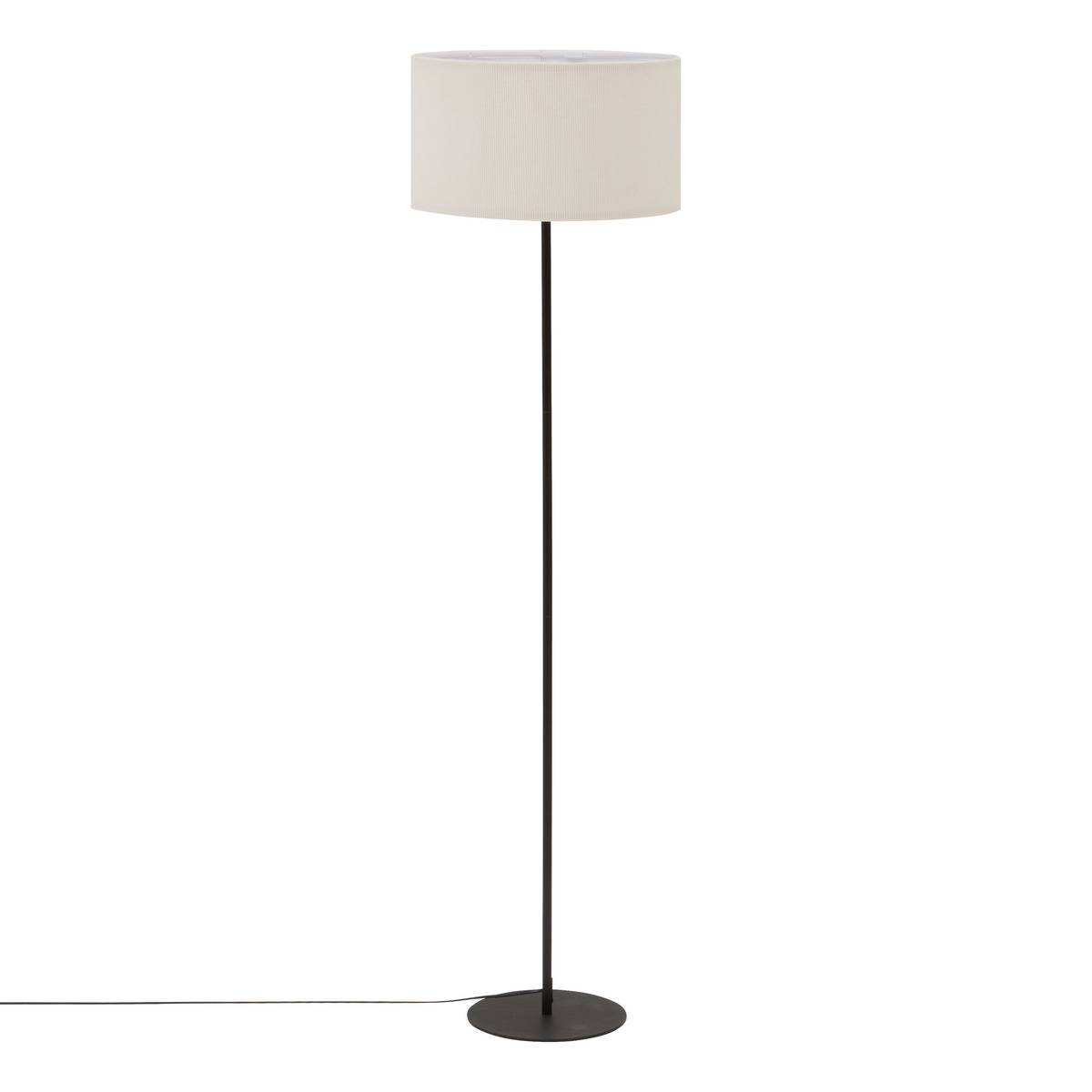 Pied de lampadaire en acier GALIA noir, ATMOSPHERA