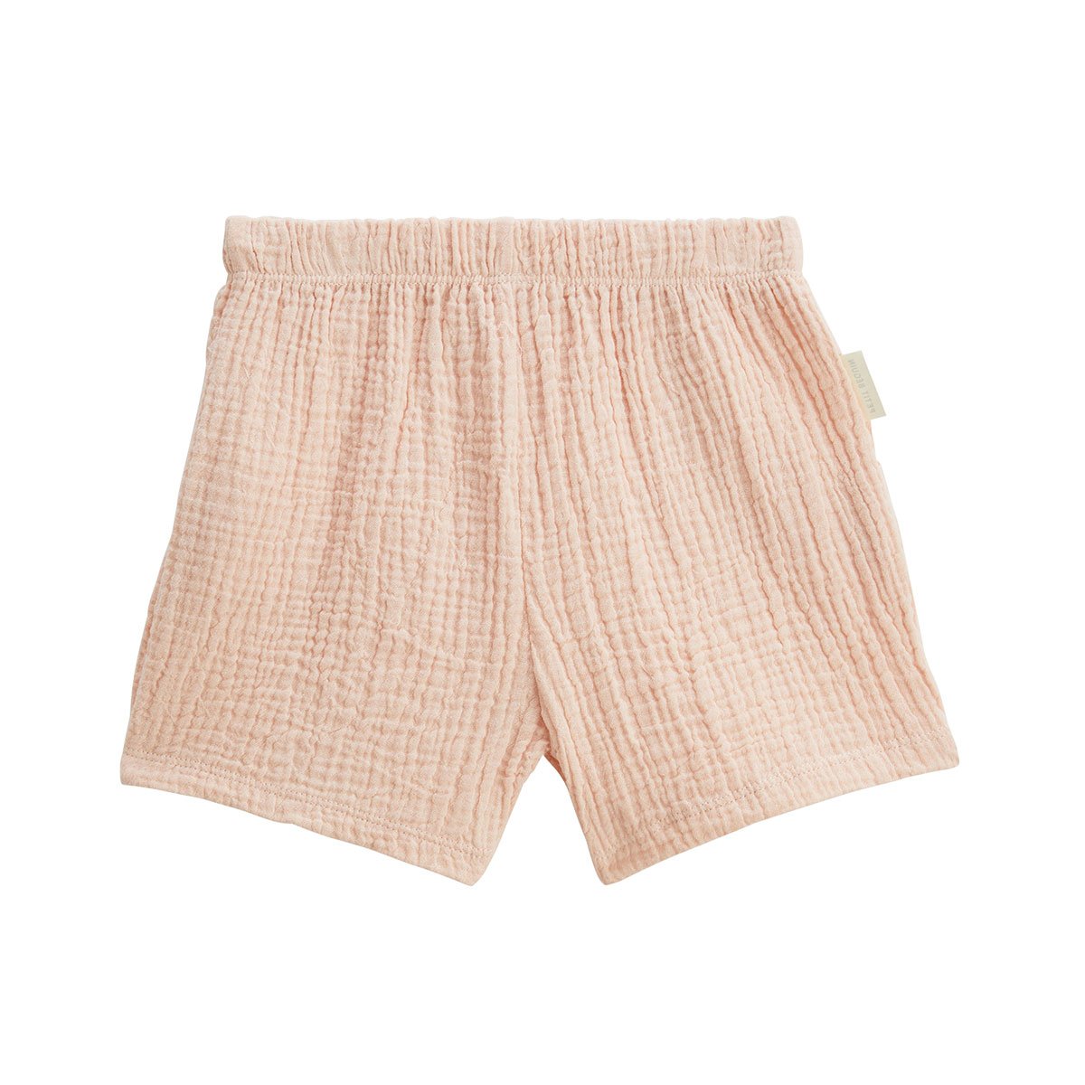 Ensemble bébé t-shirt et short en gaze de coton Louison rose, PETIT BEGUIN
