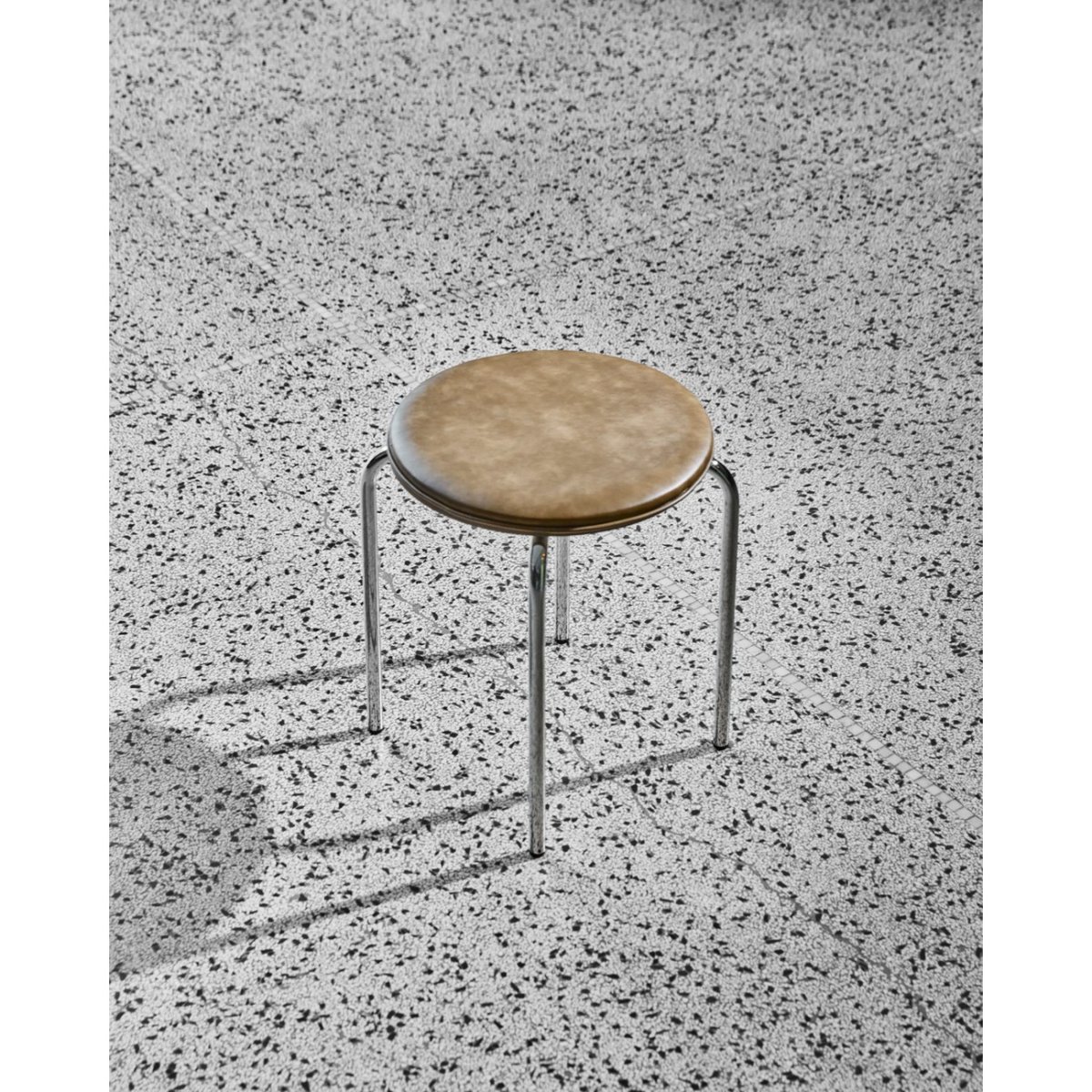Tabouret Comma beige, HOUSE DOCTOR