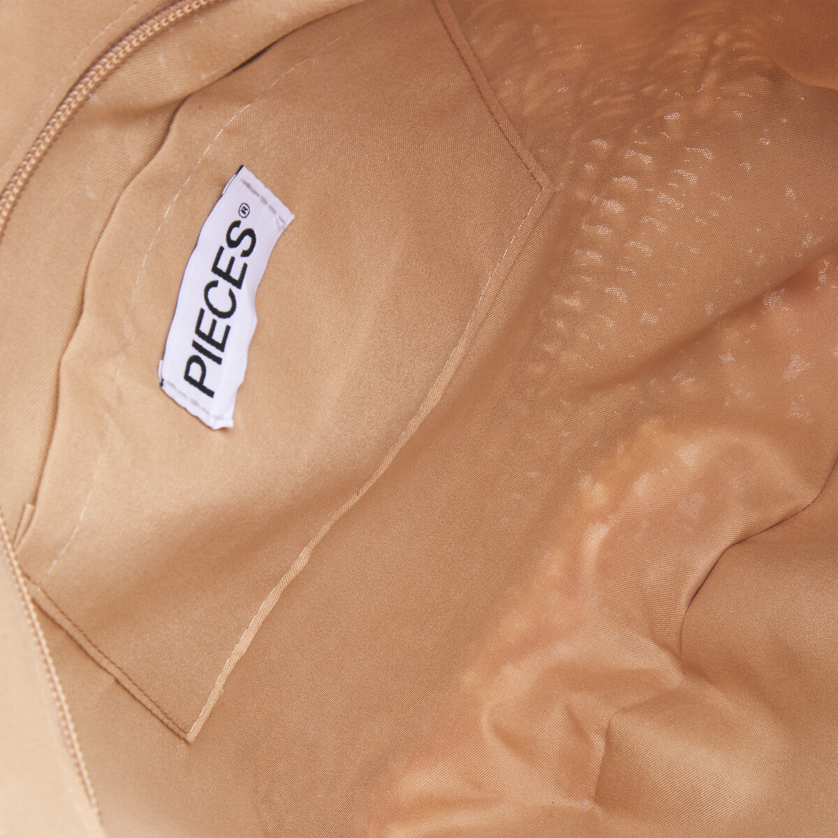 Sac panier porté épaule, Killie beige/multicolore, PIECES