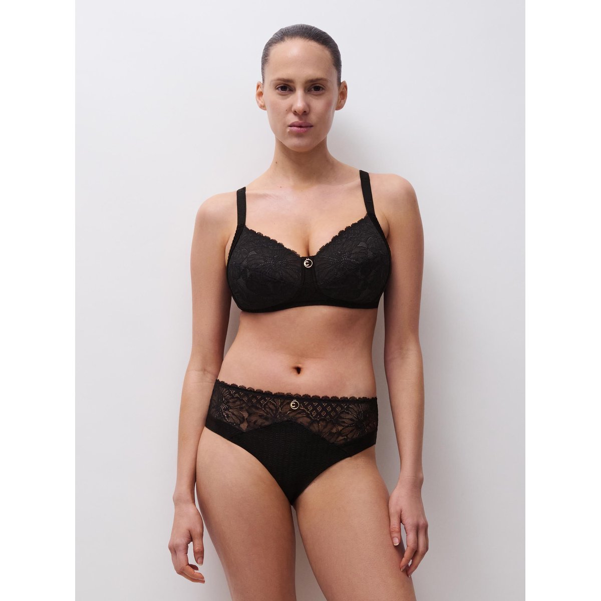 Soutien-gorge sans armature maintien SUBLIME noir, CHANTELLE
