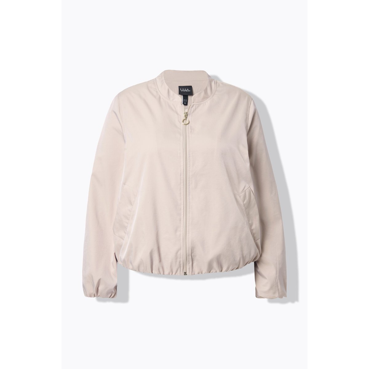 Blouson en satin mastic foncé, ULLA POPKEN