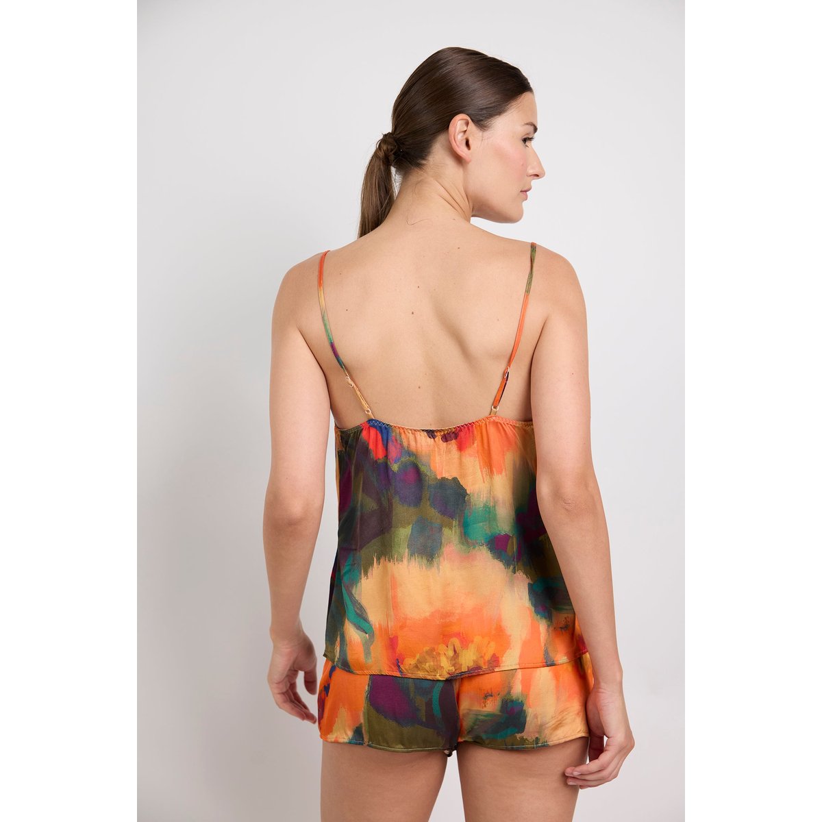 Top en viscose imprimé PARADISE gypsy garden, MAISON LEJABY